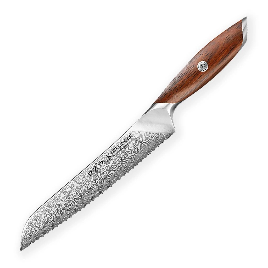 foto N�� na pe�ivo Bread 210 mm Dellinger Rose Wood Damascus�